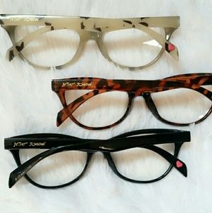 Betsey Johnson Readers - Glasses 3 Pairs (2.00)